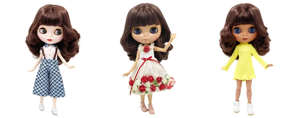 ICY DBS Blyth Doll 1/6 joint body fashion doll girl Gift Special Offer on sale with hand set A&B