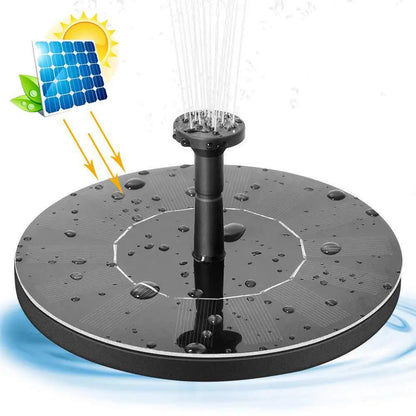 Waterfall Fountain Mini Solar Water Fountain Pool Pond Garden Decoration Outdoor Bird Bath Solar Powered Fountain Floating Water