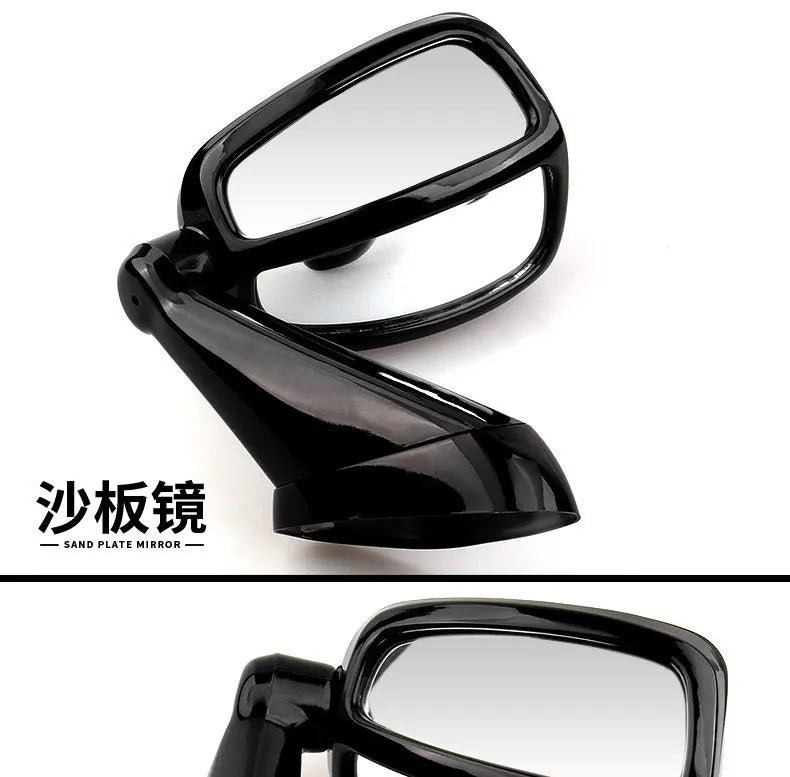 Car Rear View Mirror Automobile Adjustable Wide Angle View Auxiliary Rearview Mirrors Hood Mirror Auto Head Cover Side Mirror