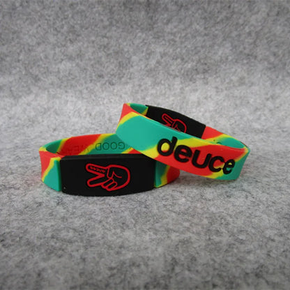 1PCS Basketball Sports Tide Brand Star with The Same Energy Silicone Bracelet Sports Wristband Sports Bracelet Basketballs