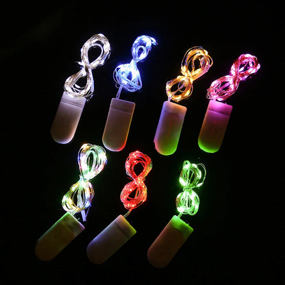 LED String Lights Night Light Holiday lighting Fairy Garland 1M2M3M 5M Decoration Light For New Year Wedding Brithday Party Lamp