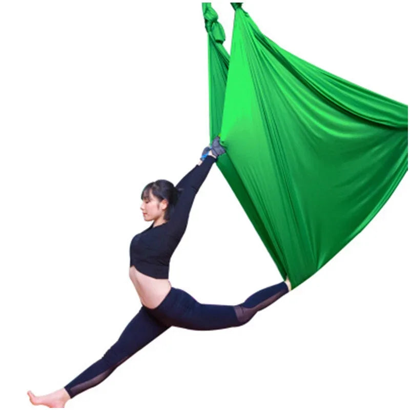 4m Yoga Flying Swing Aerial Yoga Hammock Swing Latest Multifunction Anti-gravity Yoga belts for yoga training Yoga for sporting