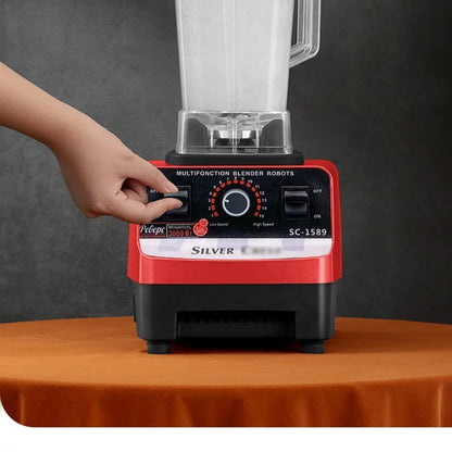 THANKSHARE 3000W Heavy Duty Commercial Grade Blender 6 Blades Mixer Juicer Fruit Food Processor Ice Smoothies BPA Free 2L Jar