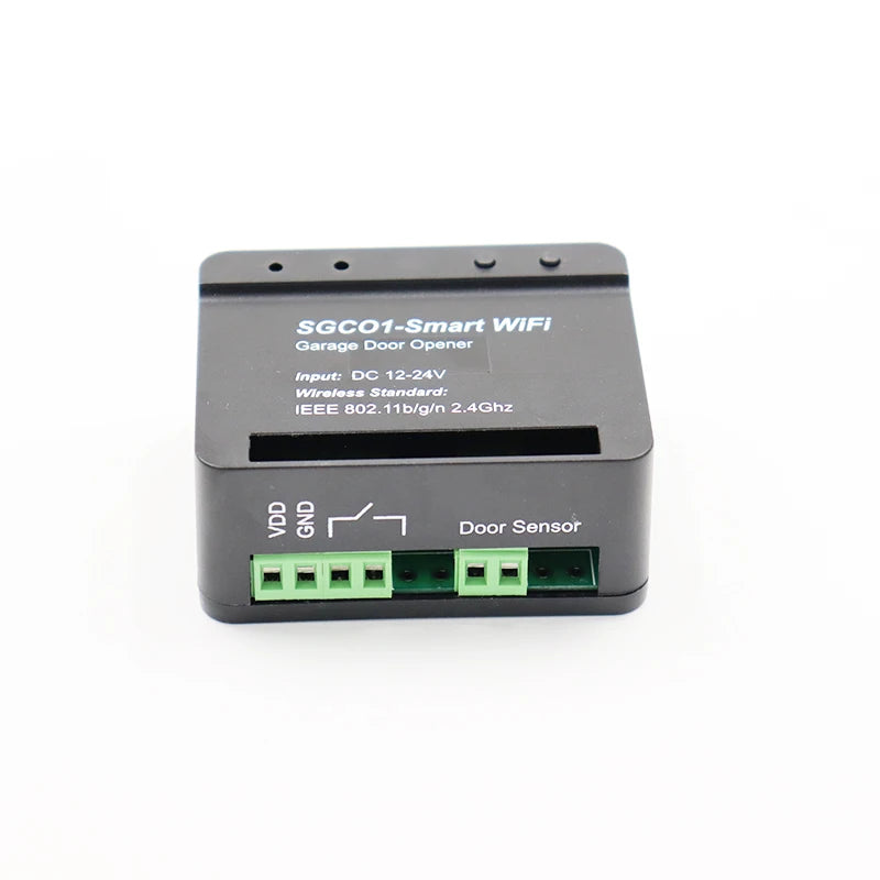 Smart WiFi Garage Door Opener Controller, APP Remote Control from Anywhere, No Hub Needed, History Record/Set Timer/Schedule