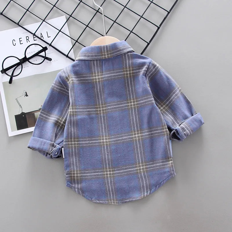 IENENS Baby Shirt Clothes Spring Thin Shirts Toddler Infant Boy Long Sleeve Tees Tops 1 2 3 4 Years Kids  Cotton Shirt