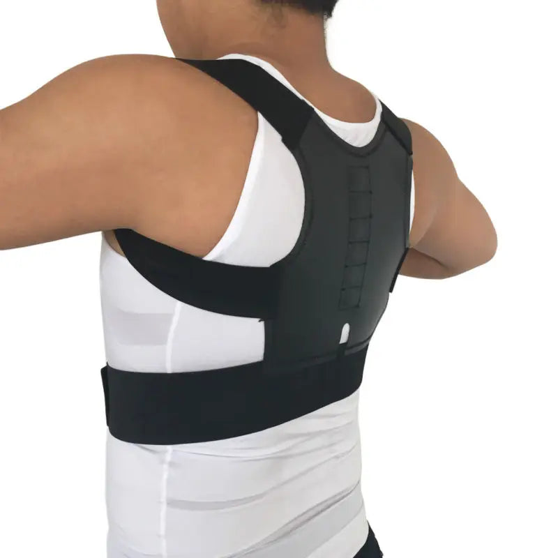 Magnetic Posture Corrector Corset Back Correction Shoulder Brace Lumbar Support Straight Pain Relief for Child Adult Unisex