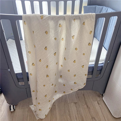 Baby Swaddle Wrap Cotton Muslin Blankets for Newborn Babies Accessories Infant Receiving Blanket Swaddle Soft Gauze Bath Towel