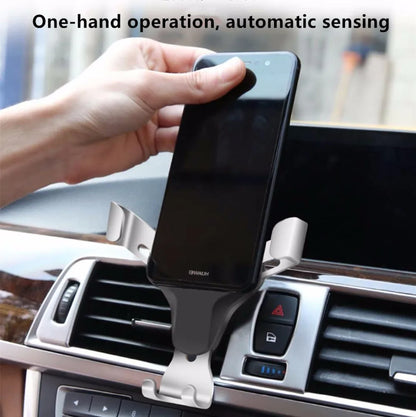 Gravity Car Holder For Phone Air Vent Clip Mount Mobile Cell Stand Smartphone GPS Support For iPhone Xiaomi In Car No Magnetic