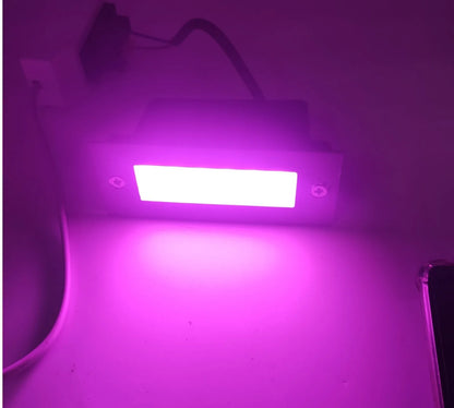 LED Deck Step Light 15Leds Underground Lamp Recessed Stair Paitio ground Spot Light Floor Garden Landscape Wall Outdoor Lighting