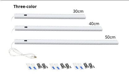 Smart Led Wall Lamp 5V USB Hand Sweep Switch Motion Sensor Kitchen Cabinet Corridor WC Indoor Toilet Backlight Bar Strip Light