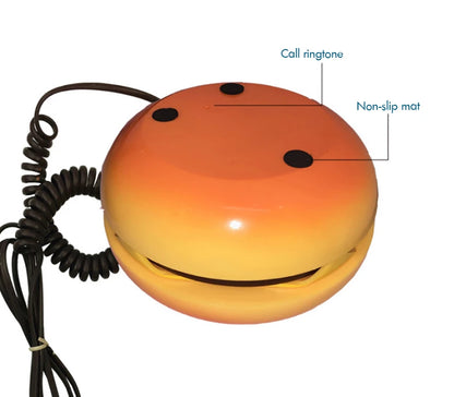 Cheeseburger Burger Phone Telephones Landline Corded Phone Desktop Phone For Home Hotel Office Decoration telefono fijo fixo