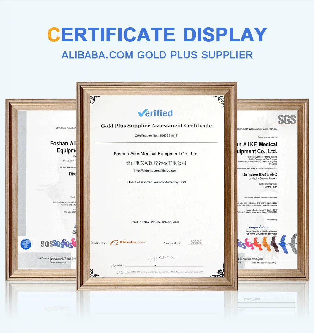 LED Illumination Dental Low Speed Air Motor With Micro Power Generator E-type 2/4/6 Hole Internal Water Spray AI-M205LG