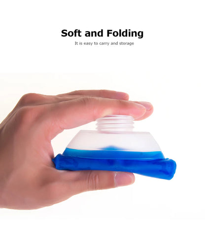 AONIJIE Soft Flask Water Bottle Folding Collapsible Water Bags TPU Free For Running Hydration Pack Waist Bags SD09/10 250/500ml