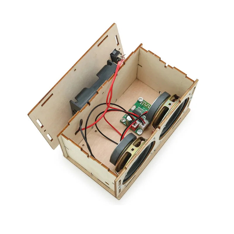 Electronic Sound Amplifier DIY Bluetooth Speaker Box Science School Projects Experiment Kits Science Toys For Children Education
