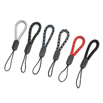 Mobile Phone Strap Short Lanyard for Keys ID card Cell phone Universal Hold Lanyards 6 Colors Handheld Rope Wear-resistant Strap