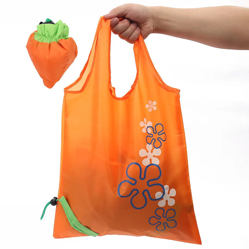 Reusable Shopping Bags Foldable Small Size Shopping Bags Totes Heavy Duty Washable Cloth Grocery Bags Eco-Friendly Ripstop