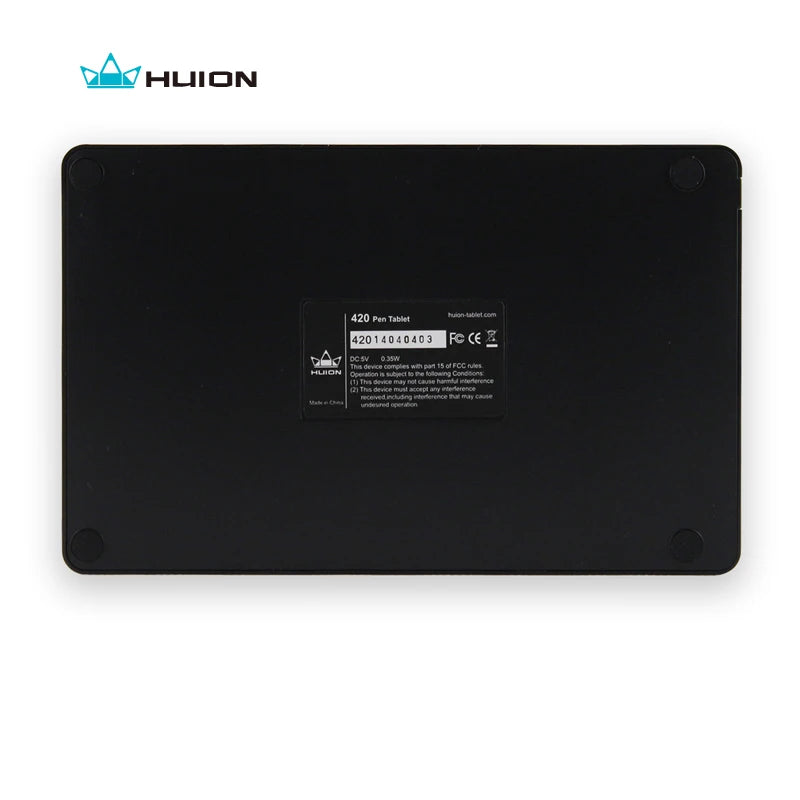 Original HUION 420 4-Inch Digital Tablets Mini USB Signature Pen Tablet Graphics Drawing Tablet OSU Game Tablet