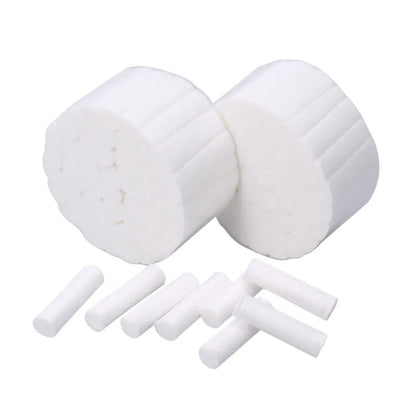 200pcs/4bags  100% Cotton  Dental Cotton Roll Dentist material Teeth Whitening Product Surgical Cotton Rolls High absorbent