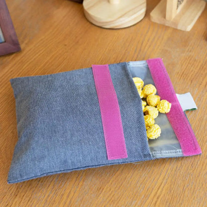 Sandwich Snack Bag Reusable Washable Waterproof Portable Lunch Bread Bag Multifunctional Fruit Food Storage Pouch Container New