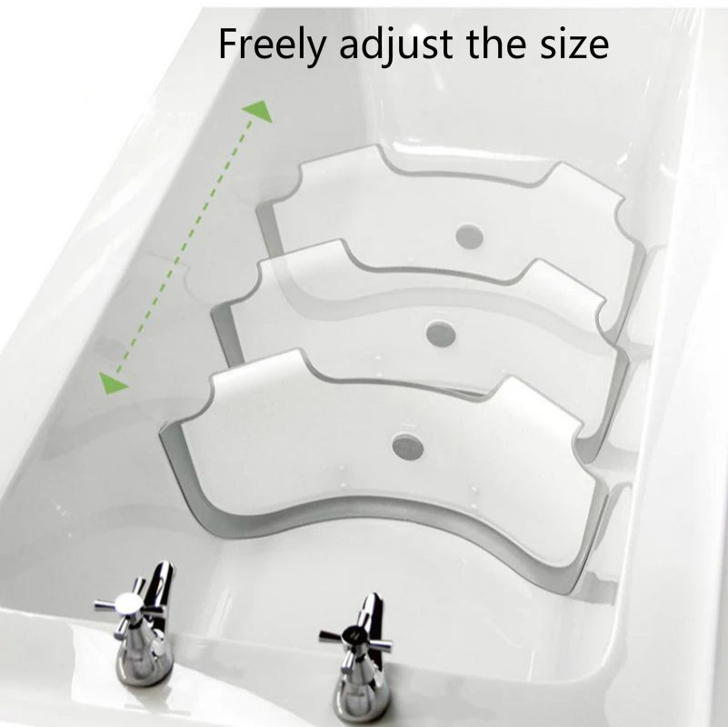 Adjustable Bathtub Partition Flap Baby Bath Dam Baby Bath Tub Water-saving Barrier Bath Kids Separation Plate  Bath Accessories