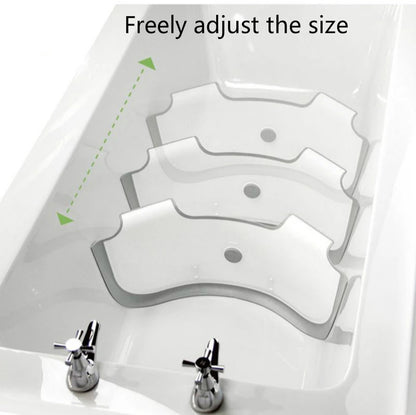 Adjustable Bathtub Partition Flap Baby Bath Dam Baby Bath Tub Water-saving Barrier Bath Kids Separation Plate  Bath Accessories