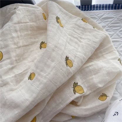 Baby Swaddle Wrap Cotton Muslin Blankets for Newborn Babies Accessories Infant Receiving Blanket Swaddle Soft Gauze Bath Towel