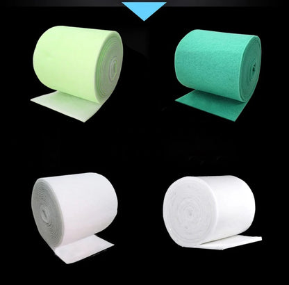 Thickened Fish Tank Filter Cotton White Cotton Aquarium Biochemical Cotton Double Green White Cotton Water Purification Filter