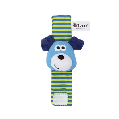 1PairBaby Toys 0-6-12 Months Cute Stuffed Animals Baby Rattle Socks Wrist Baby Rattles Newborn Toys Make Sounds Games For Babies