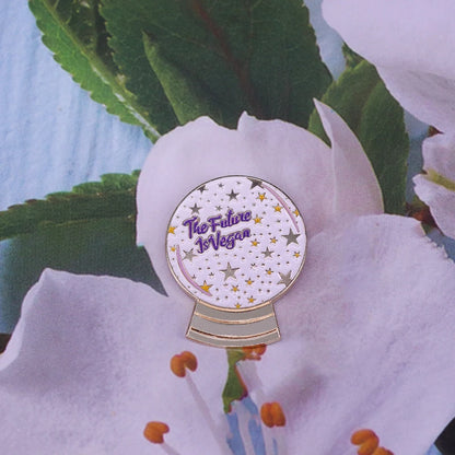 Vegan Enamel Pin Hamburger Broccoli Carrot Pussy Vegetarian Vegetables Badge Cartoon Brooch