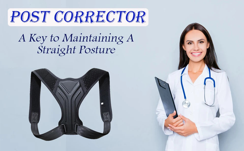 Posture Corrector Back Brace Adjustable Posture Brace for Upper Back Shoulder Pain Relief Posture Trainer Spine Posture Support
