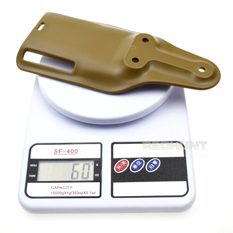 Gun Hoster Accessories Mid-Ride Belt Loop Adapter Loop Mid-Ride Drop Low-Ride Universal Belt Loop Quicck Locking Kit