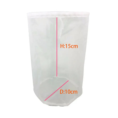 Beer Filter Bag Reusable Nylon Homebrew Beer Wine Brewing Strainer for Brewing Malt Boiling Wort Mash Strainer Tool
