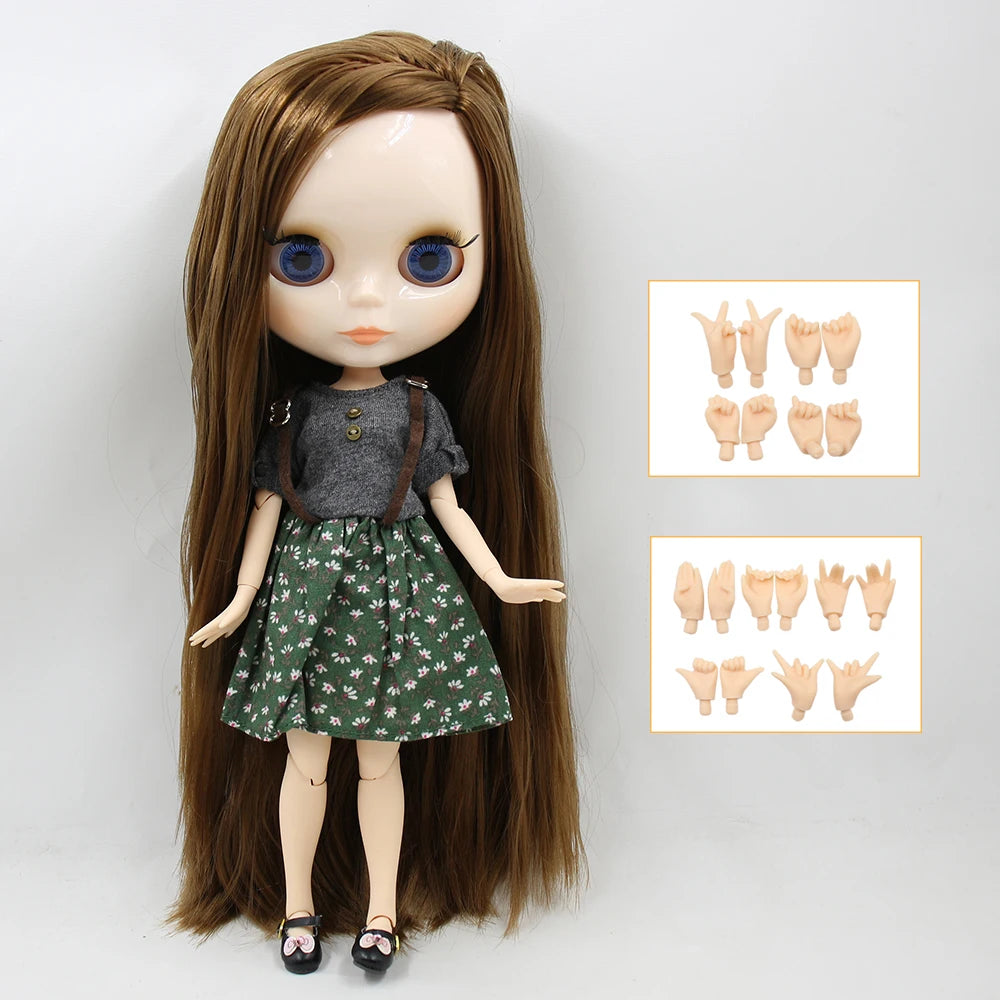 ICY DBS Blyth doll Joint Body 30CM BJD  Clothes Shoes Hand Set Fashion Dolls girl gift