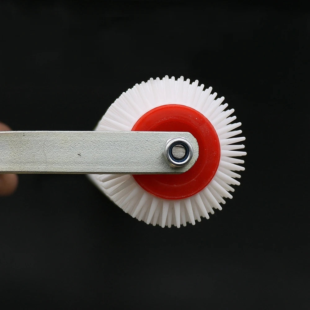 DIY 50CMX14MM Spiked Aeration Floor Roller Hand Tools Self Levelling Cement Defoaming Roller Screed Tools Accessories