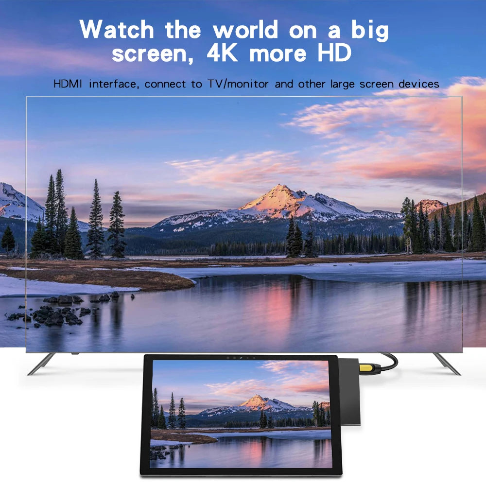 KARTOMAN USB 3.0 HUB 4K HDMI-compatible Gigabit Ethernet adapter audio SD/TF for Microsoft Surface GO 2 Laptop Docking Stations