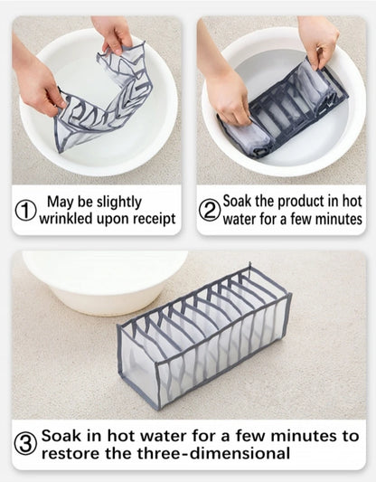 clothes organize home storage wardrobe socks shelf divider clothing closet organization drawer underwear organizador de ropa