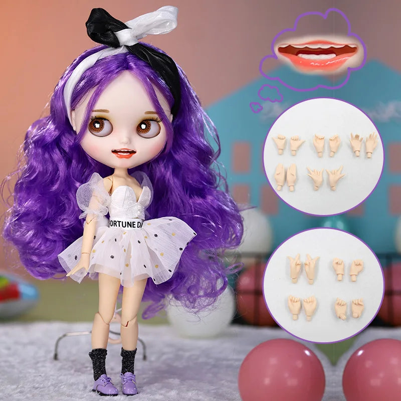 ICY DBS Blyth Doll Combination Including Clothes Shoes Hand Set AB Cosplay Dressing 1/6 BJD