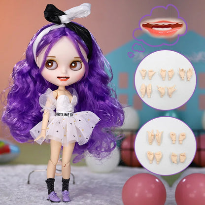 ICY DBS Blyth Doll Combination Including Clothes Shoes Hand Set AB Cosplay Dressing 1/6 BJD