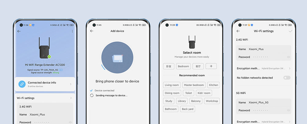 New Global Version Xiaomi Mi WiFi Range Extender AC1200 2.4GHz And 5GHz Band 1200Mbps Ethernet Port Amplifier WiFi Signal Router