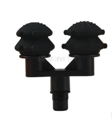 Muscle relaxer head vibrates to relax gun head massage gun fitting head