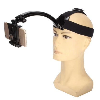 Phone Head Mount Smartphone Strap for Vlog Recording Mobile Phone Holder Outdoor Sports First-person View Video for Iphone