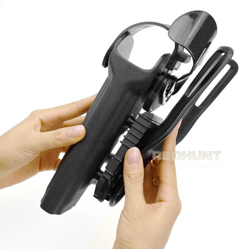 Gun Hoster Accessories Mid-Ride Belt Loop Adapter Loop Mid-Ride Drop Low-Ride Universal Belt Loop Quicck Locking Kit
