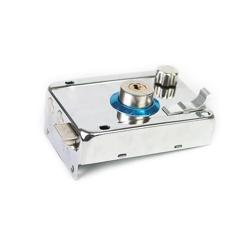 Door Lock Strong Deadbolt Home Security Universal Exterior Anti-theft Accessory Stainless Steel Multiple Insurance Smooth