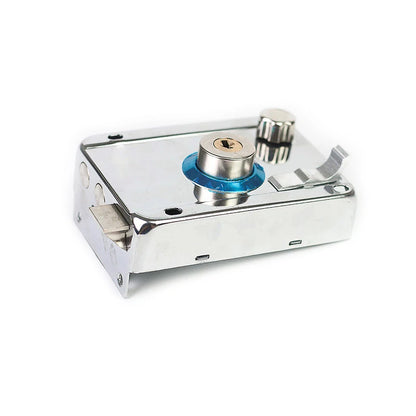 Door Lock Strong Deadbolt Home Security Universal Exterior Anti-theft Accessory Stainless Steel Multiple Insurance Smooth