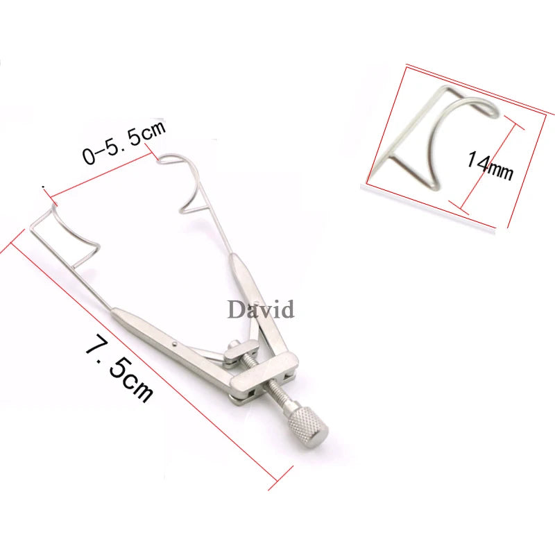 Microscopic Medical Ophthalmic Instruments Titanium Eyelid Stretcher Medical Surgery Eyelid Open Stretcher Seal