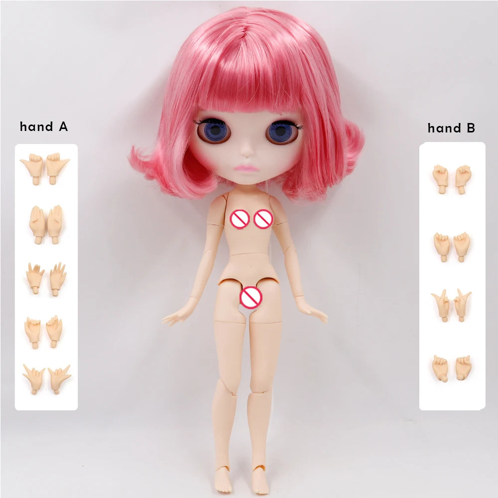 ICY DBS Blyth Doll 1/6 joint body fashion doll girl Gift Special Offer on sale with hand set A&B