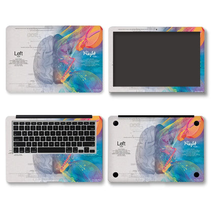DIY Laptop Film Left and Right Brain Cover Laptop Sticker Laptop Skin 12/13/14/15/17-inch Art Decal Laptop Decoration