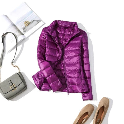 Winter Women Down coats Duck Down Jacket Women Ultra Light Down Jacket Feather Jacket Women's Overcoat Windbreaker Coats