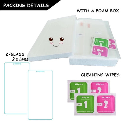 For Samsung Galaxy A06 Full Cover Tempered Glass Samsung Galaxy A06 A05 A05s Screen Protector 9H Lens Film Samsung Galaxy A06