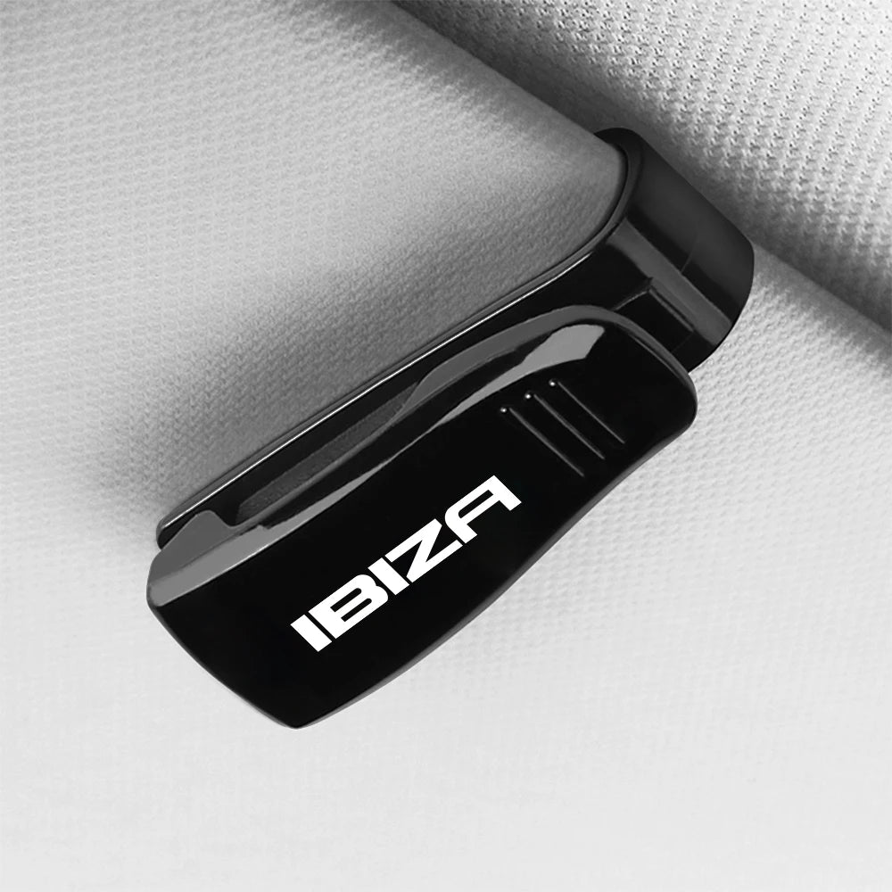 Car Glasses Clip Holder Auto Accessories For Seat Leon Ibiza Ateca Arona Cordoba Toledo Altea Alhambra Arosa Exeo Mii Tarraco